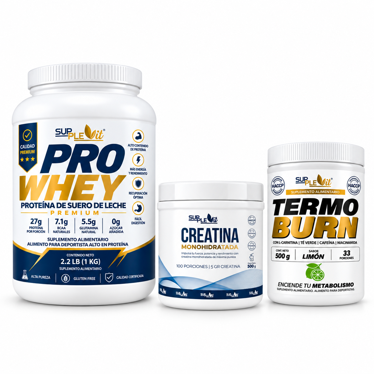 Pack Proteína + Pre entreno +Creatina